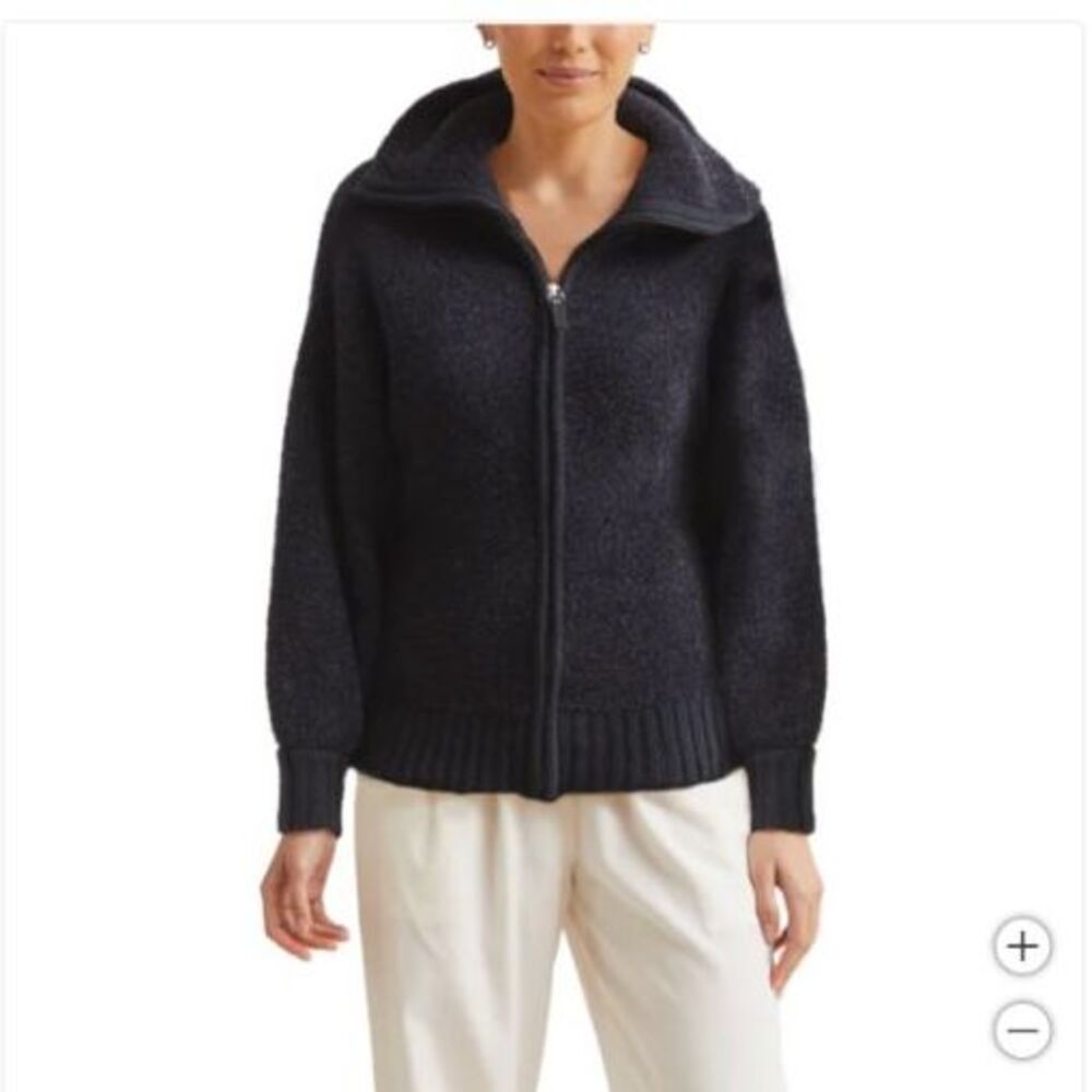 NWT Kashwere Women's Cozy Full-Zip Jacket